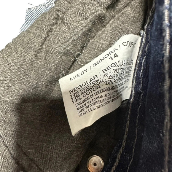 Vintage America Women's Plus Size Boot Jean.  Sz: 14 - Picture 10 of 16